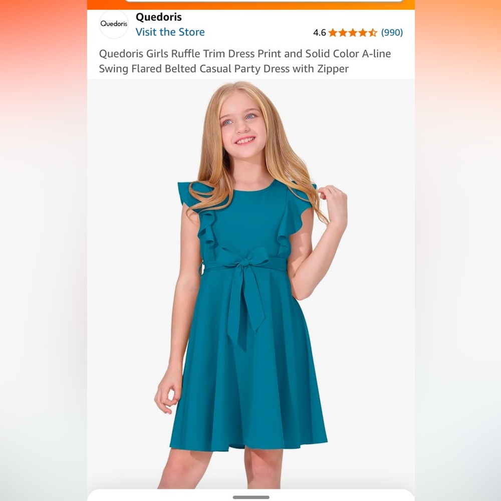 Quadaris girls dress